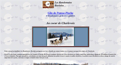 Desktop Screenshot of lesrandonneesboreales.com